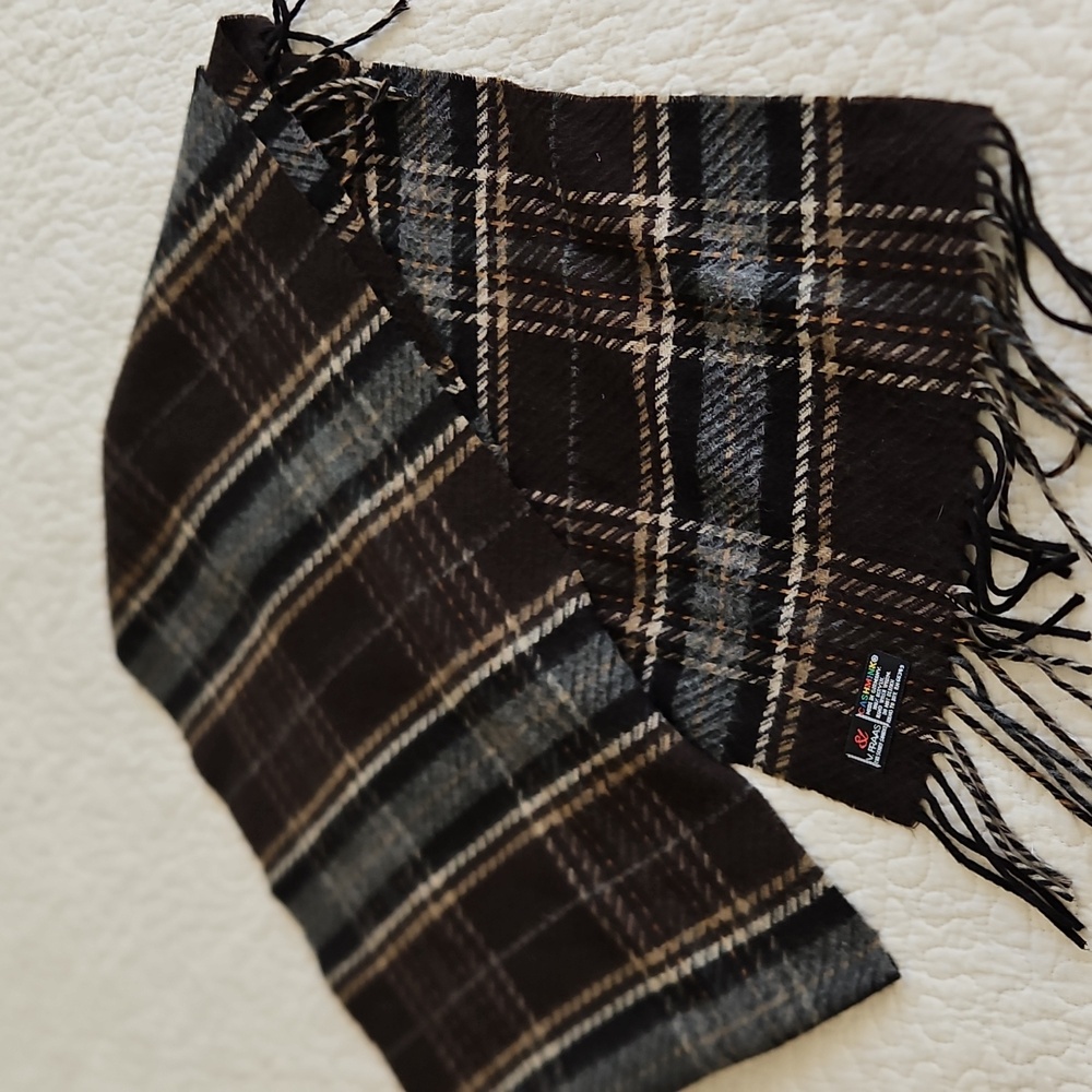 🧣HP🧣V.FRAAS Men's CASHMINK Scarf - Picture 3 of 8